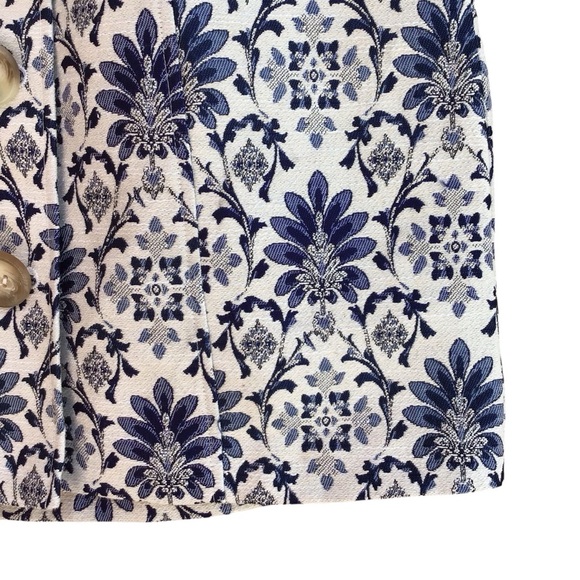 Topshop Floral High Waisted Buttoned Mini Skirt Size 4  NEW - Picture 5 of 8